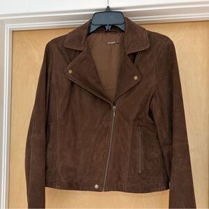J. McLaughlin suede leather jacket